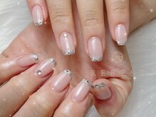 リーベスト 四条畷店(REBEST)/ラメフレンチ