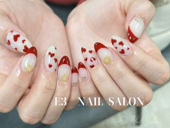 イーサンネイルサロン(E3 Nail salon)/バレンタインネイル