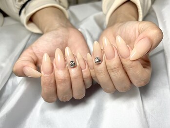 ヤシネイル(Yashi Nail)/ワンカラー ストーン追加
