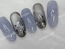 フォルトゥーナ 神田(Fortuna)/クリスマス雪ネイル¥8980