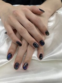 メンズネイル× 星座デザイン