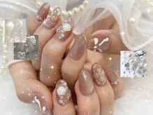 キャンディドロップネイル(CANDY DROP NAIL)/ワンホンバラネイル♪