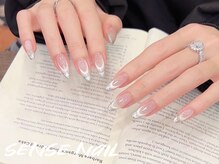 センスネイル 池袋店(Sense Nail)/ガラスマグネットフレンチ