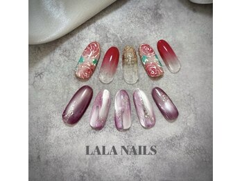 ララネイルズ(LALA NAILS)/定額アートコース ¥6,899