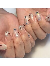 持ち込み奥行きハートホログラム