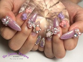 【ロング】リボンネイル