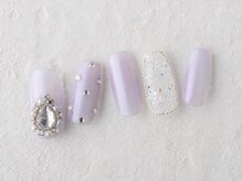 サンミーゴネイル 神戸店(Sunmego Nail)/ビジューサテンネイル