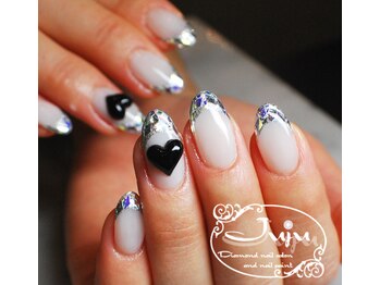 ジュジュ(Juju)/ガラスネイルとハート３D