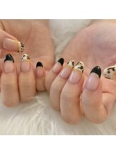 ルア(lua.)/ニュアンス×フレンチネイル