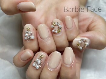 バービーフェイス 恵比寿(Barbie Face)/クリスマスネイル