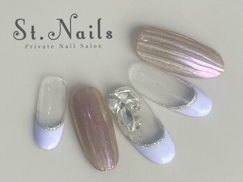 セントネイルズ (St.Nails)/【定額ネイル】6,600yen
