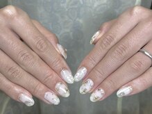 サロンサルート 本店(salon salute)/～ミラーでお花アート～