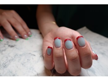 ペントハウス(Penthouse)/選べる配色バイカラーフレンチ