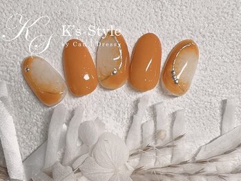 ケーズスタイル バイ キャンアイドレッシー(K's-Style by Can I Dressy)/もやもやオレンジ【定額B】