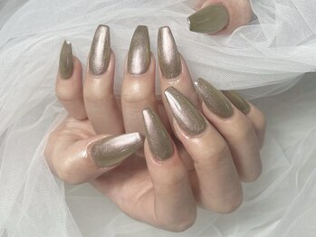 エマネイル 奈良橿原店(EmaNail)/長さだし＋ワンカラー