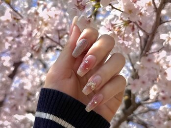 【miuネイル】チークネイル