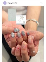 アンネイルズ(annails)/Jr.nailist お持ち込みデザイン