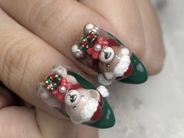 クリスマスネイル　担当：粥川