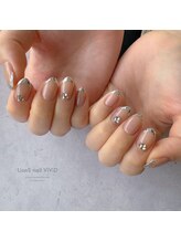 リアンスネイル ヴィヴィッド 岡山店(LianS nail ViViD)/ガラスフレンチ