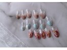  塗りかけニュアンスネイル¥3980
