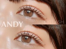アンディ(ANDY)の雰囲気（目元の状態を見極めて1番キレイにあがるパーマをご提案します◎）