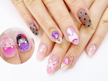 ネイルコレクション ピンク(Nail Collection Pink)/こってりジェル付放+キャラ追加