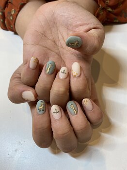 アールエム(Rm)/4月#ネイル