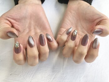 アムール(AMOUR)/マグネット×くすみパープル