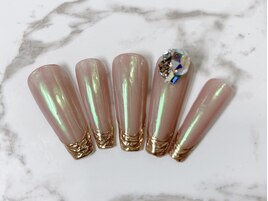 ベージュパールミラー￥8200