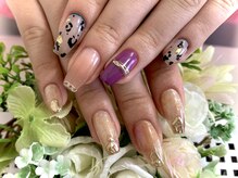 ネイルサロン ドレス(Nail Salon Dress)/[坂田] アシンメトリー :）