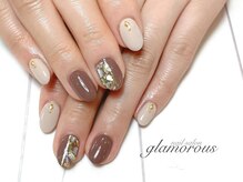 ネイルグラマラス 西新井店/《パラジェル》秋色シェル