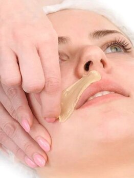 リンパサロン モアの写真/フェイシャルWAX脱毛☆1回￥6000♪美容成分浸透UP◎お化粧ノリもバツグン★触りたくなる"艶美肌"へ♪