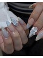 デイシー 表参道(deicy)&nbsp;最近人気のお花も作り出せます＊他のカラーもご用意あり!