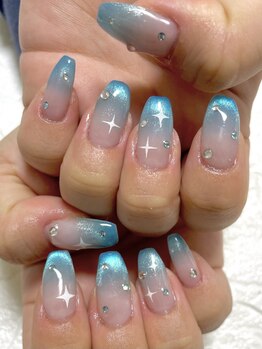 ジェルネイルステラ(gel nail Stella)/マグネットフレンチ