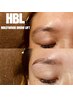 【ハリウッドブロウリフト〔HBL〕】(メンズ可)眉wax込