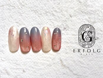 エアフォルクギンザ 横浜店(ERFOLG GINZA)/ピンクマグ×ブルーグラデ