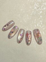 アトリエ ツメ(atelier TsuMe)/【Takeshita】大人さくらネイル