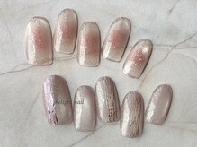 リライトネイル(Relight nail)/ちゅるんマグネット×ニュアンス