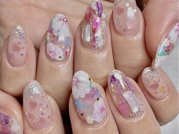 リッチネイル(Rich Nail)/フラワーネイル