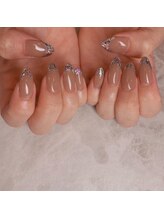 エステティックアンドネイル ローズ(ESTHETIC&NAIL Rose)/ラメフレンチ