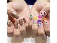 ウープスネイル 北上パル店(OopsNAIL)/こだわり10本デザイン