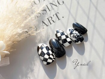 ワイネイル(Y.nail)/バンクシーのピ工口ネイル