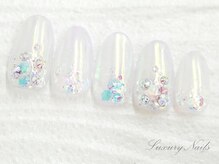 ラグジュアリーネイルズ アカバネ(Luxury Nails Akabane)/うるうる*オーロラ
