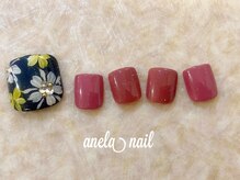 アネラネイル(anela nail)/持込デザインOK/親指2本アート