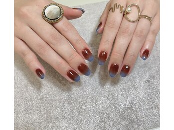 ネイルルーム カーム(nail room Calm)/個性派カラーグラデーション