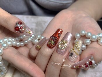 モアネイル 新宿/クリスマスネイル/新宿三丁目