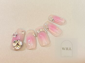 ネイルサロン ウィル 恵比寿(will)/チークネイル