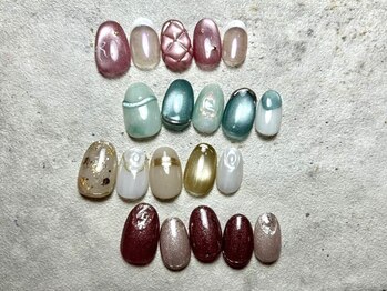 アールラッシュ アンド アールネイル(Rlash & r.nail PRODUCED BYα)の写真/初めてのお客様も安心＊シンプルからアートご希望の幅広いお客様にネイルをお楽しみ頂けます♪