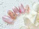 マグネット　ハート　ネイル