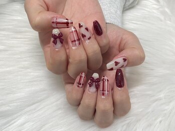 イッポ 四日市(ippo)の写真/[フィルイン/ネイル/学割U24/韓国]大人気◇ガーリーデザインで、理想のモテかわネイルに♪持込デザインOK＊